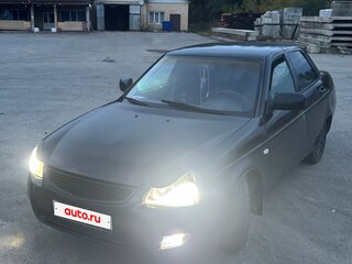 2010 Lada (ВАЗ) Priora I, чёрный, 225000 рублей, вид 3