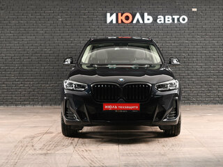 2021 BMW X3 30i xDrive III (G01) Рестайлинг, чёрный, 5350000 рублей, вид 2