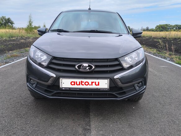 2024 Lada (ВАЗ) Granta I Рестайлинг, серый, 790000 рублей - вид 1