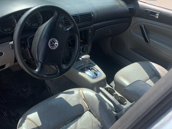 2002 Volkswagen Passat B5 Рестайлинг, серебристый, 400000 рублей - вид 7