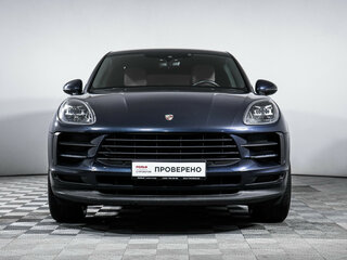 2019 Porsche Macan I Рестайлинг, синий, 4699000 рублей, вид 2