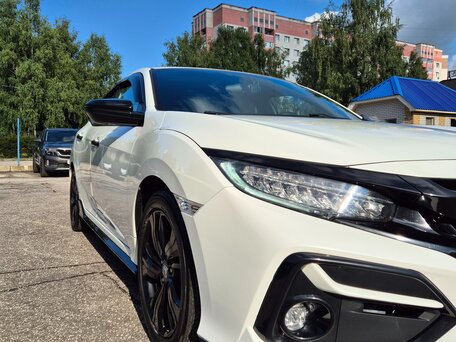 2022 Honda Civic X Рестайлинг, белый, 2599999 рублей, вид 3