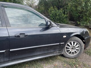 2005 Hyundai Sonata IV (EF) Рестайлинг, чёрный, 250000 рублей, вид 4