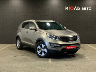 2013 Kia Sportage III, серый, 1479000 рублей, вид 3