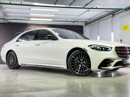 2021 Mercedes-Benz S-Класс 580 Long 4MATIC VII (W223), белый, 11490000 рублей, вид 2