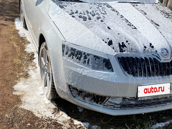 2015 Skoda Octavia III (A7), белый, 1250000 рублей