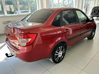 2013 Lada (ВАЗ) Granta I, красный, 199000 рублей, вид 4