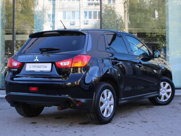 2012 Mitsubishi ASX I Рестайлинг, чёрный, 1090000 рублей - вид 4