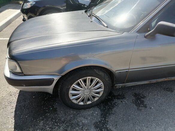 1991 Audi 80 V (B4), серый, 150000 рублей - вид 11