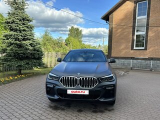 2021 BMW X6 40d III (G06), серый, 8100000 рублей, вид 1
