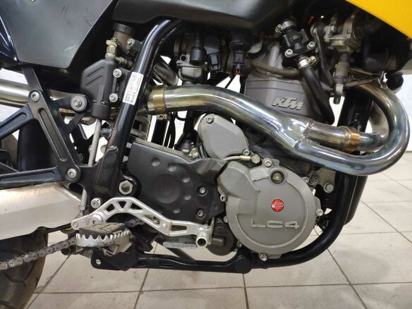 2003 KTM 640 Duke, жёлтый, 349999 рублей - вид 12