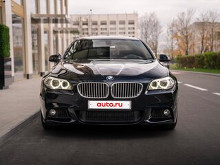 2012 BMW 5 серии 550i xDrive VI (F10/F11/F07), синий, 1950000 рублей, вид 4
