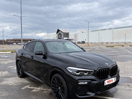 2020 BMW X6 40i III (G06), чёрный, 7800000 рублей, вид 1