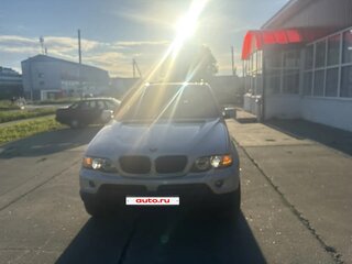 2005 BMW X5 3.0i I (E53) Рестайлинг, серебристый, 990000 рублей, вид 3