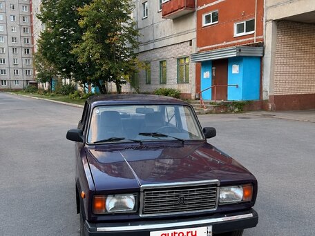 2003 Lada (ВАЗ) 2107, фиолетовый, 90000 рублей, вид 2