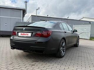 2011 BMW 7 серии Long 730Ld V (F01/F02/F04), чёрный, 2000000 рублей, вид 5