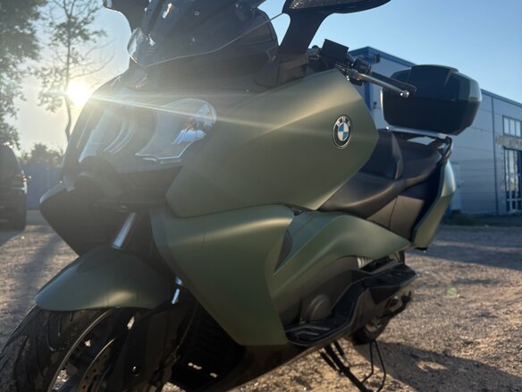 2013 BMW C 650 GT, зелёный, 420000 рублей - вид 4