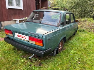 2004 Lada (ВАЗ) 2107, зелёный, 60000 рублей, вид 3
