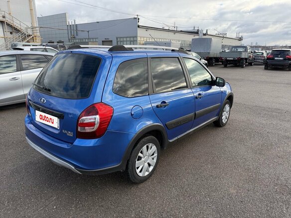 2018 Lada (ВАЗ) Kalina Cross II, синий, 460000 рублей - вид 1