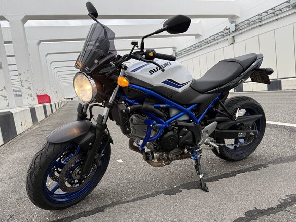 2019 Suzuki SV 650, синий, 700000 рублей - вид 17