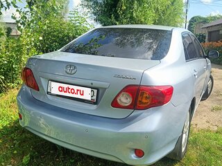 2007 Toyota Corolla AMT X (E140, E150), голубой, 630000 рублей, вид 3