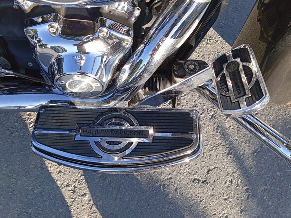 2004 Harley-Davidson Road King, чёрный, 700000 рублей - вид 9