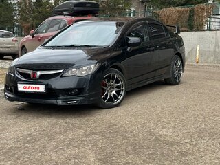2007 Honda Civic VIII, чёрный, 740000 рублей, вид 2