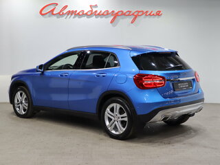 2016 Mercedes-Benz GLA 200 I (X156), голубой, 1770000 рублей, вид 4