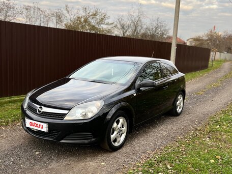 2008 Opel Astra GTC H Рестайлинг, чёрный, 329000 рублей, вид 2