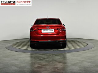 2021 Hyundai Solaris II Рестайлинг, красный, 1532000 рублей, вид 5