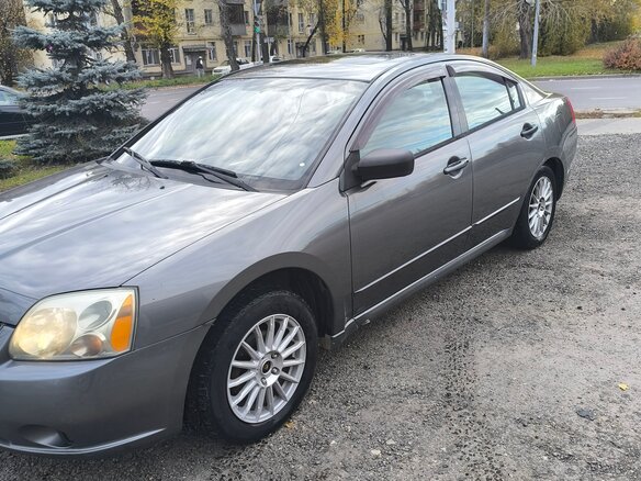 2004 Mitsubishi Galant IX, серый, 425000 рублей - вид 7