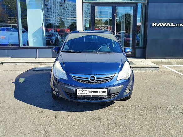 2011 Opel Corsa D Рестайлинг II, синий, 349000 рублей - вид 1