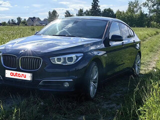 2015 BMW 5 серии Gran Turismo 530d xDrive VI (F10/F11/F07) Рестайлинг, синий, 2750000 рублей, вид 2