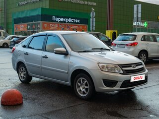2016 Lada (ВАЗ) Granta I, серебристый, 500000 рублей, вид 1