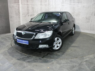 2012 Skoda Octavia II (A5) Рестайлинг, чёрный, 579000 рублей, вид 1