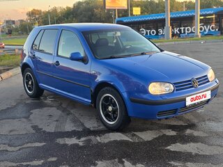 2002 Volkswagen Golf IV, синий, 295000 рублей, вид 5