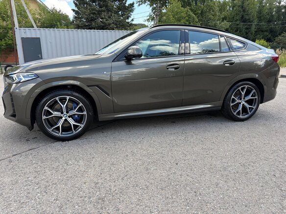 2023 BMW X6 30d III (G06) Рестайлинг, коричневый, 11000000 рублей - вид 6