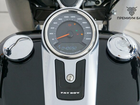 2018 Harley-Davidson Fat Boy, чёрный, 1699000 рублей - вид 11