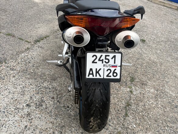2005 Honda VFR 800, синий, 500000 рублей - вид 11