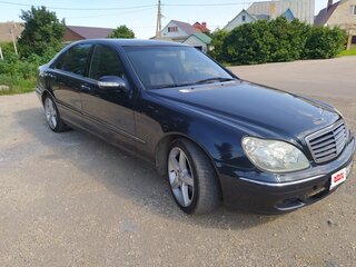 2003 Mercedes-Benz S-Класс 500 Long IV (W220) Рестайлинг, зелёный, 635000 рублей, вид 2