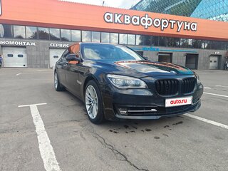 2013 BMW 7 серии Long 750Li xDrive V (F01/F02/F04) Рестайлинг, чёрный, 1450000 рублей, вид 1