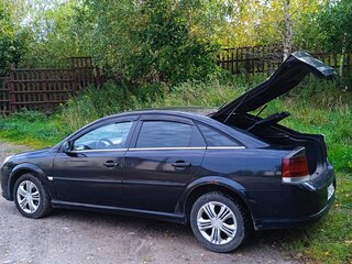 2007 Opel Vectra C Рестайлинг, чёрный, 380000 рублей, вид 4