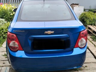 2013 Chevrolet Aveo II, синий, 500000 рублей, вид 2