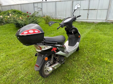 2008 Atlant 50cc, чёрный, 30000 рублей, вид 3