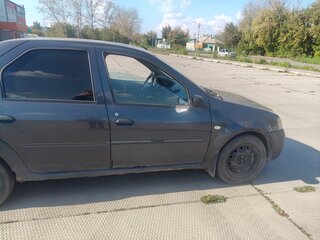 2006 Renault Logan I, серый, 90000 рублей, вид 4