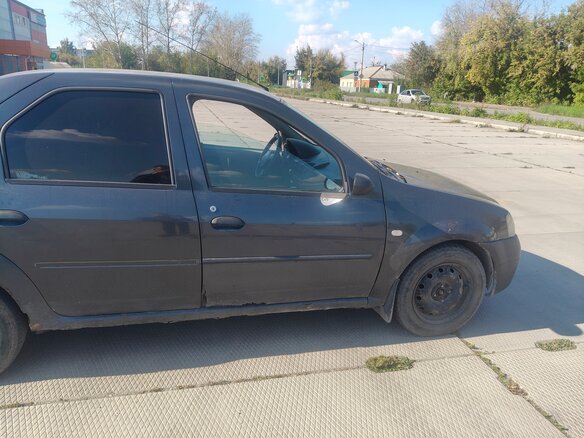 2006 Renault Logan I, серый - вид 3