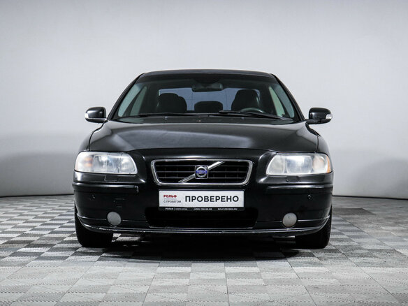 2007 Volvo S60 I Рестайлинг, чёрный, 499000 рублей - вид 1