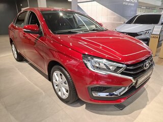 2026 Lada (ВАЗ) Vesta I Рестайлинг (NG), красный, 1880000 рублей, вид 2