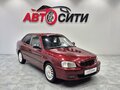 2008 Hyundai Accent ТагАЗ II, красный, 395000 рублей