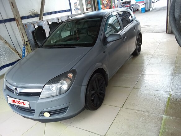 2006 Opel Astra H, серый, 505000 рублей - вид 3